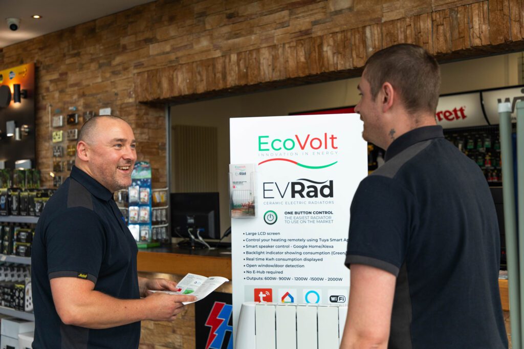HQ Electrical Wholesale Team in the local store in Ireland.